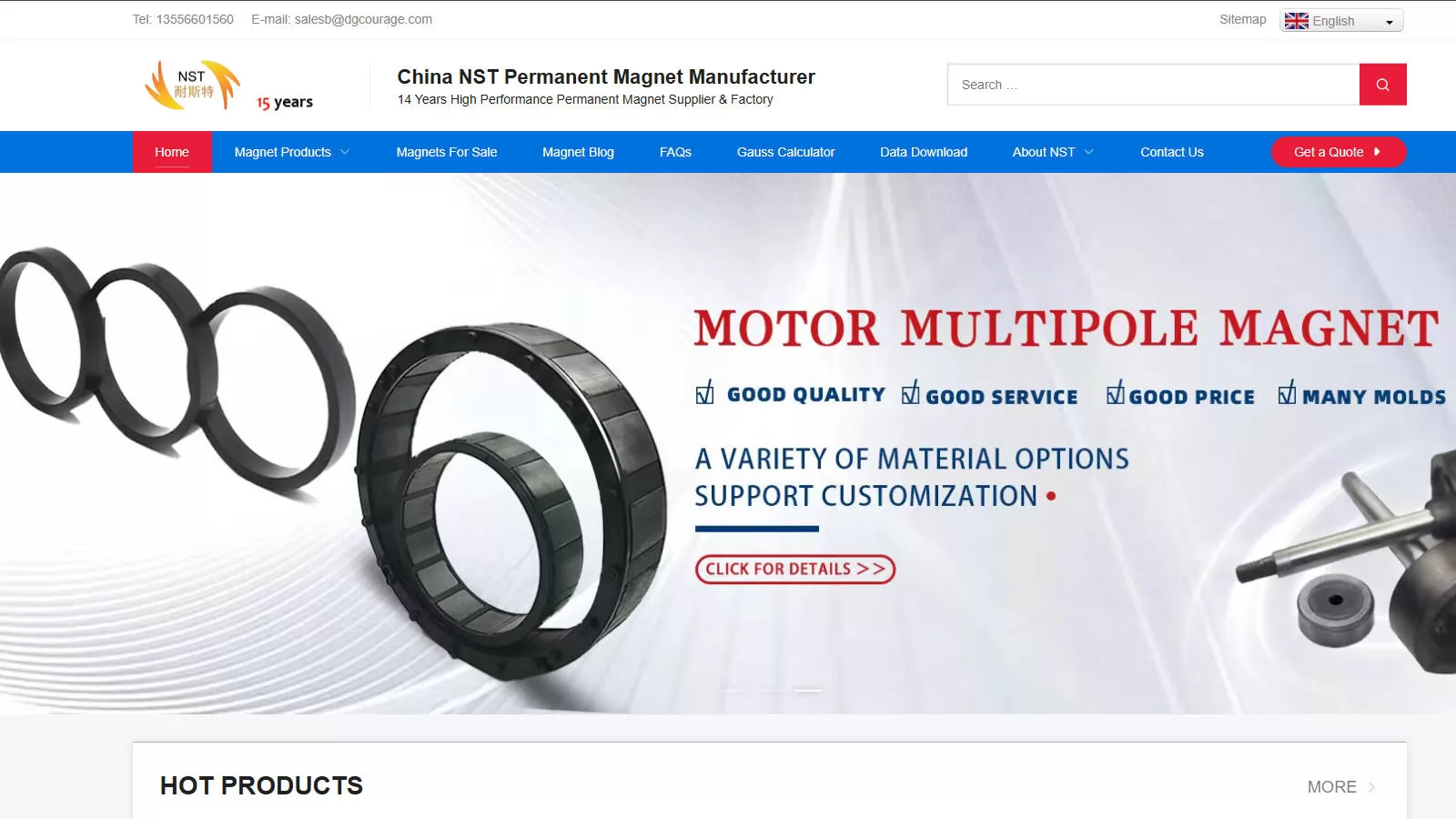 6. China NST Permanent Magnet Manufacturer